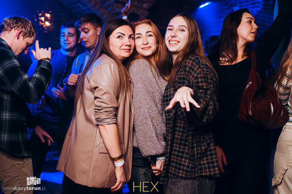 Weekend w klubie Hex w Toruniu