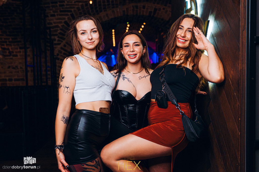 Weekend w klubie Hex w Toruniu