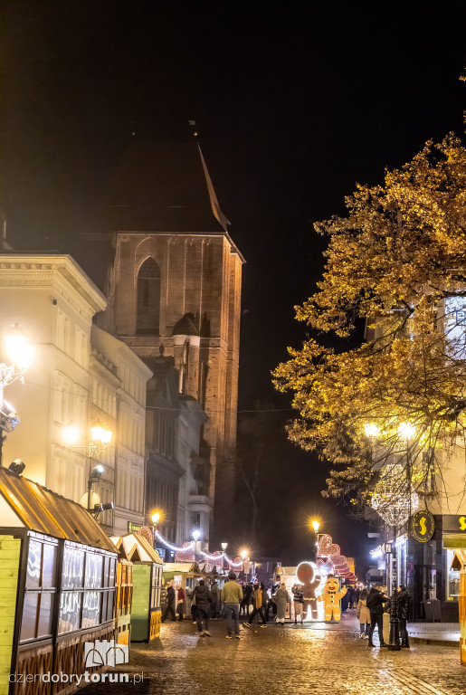 Iluminacje na Święto Piernika w Toruniu