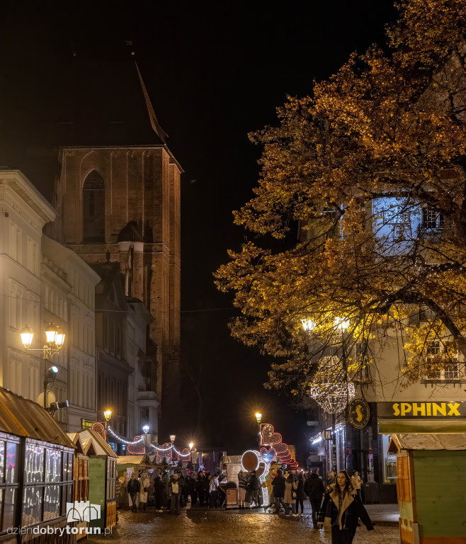Iluminacje na Święto Piernika w Toruniu