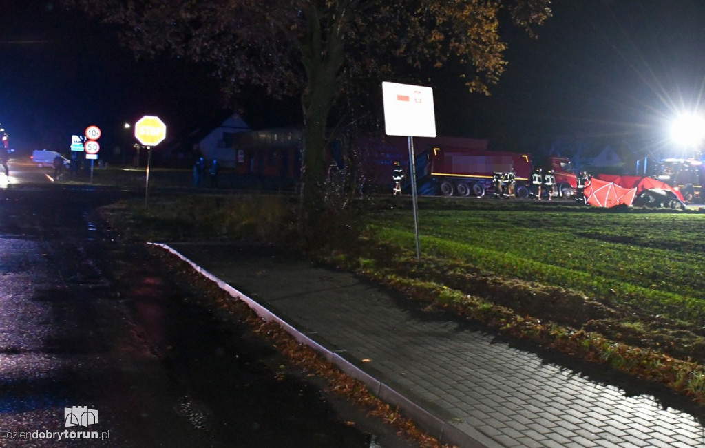 Tragiczny wypadek w powiecie radziejowskim