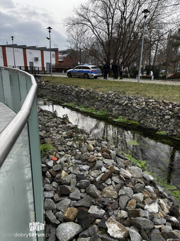 Dramatyczne odkrycie nad ciekiem wodnym