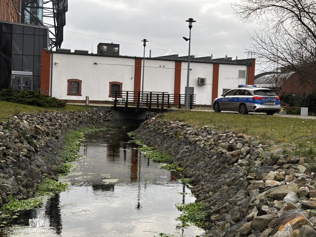 Dramatyczne odkrycie nad ciekiem wodnym