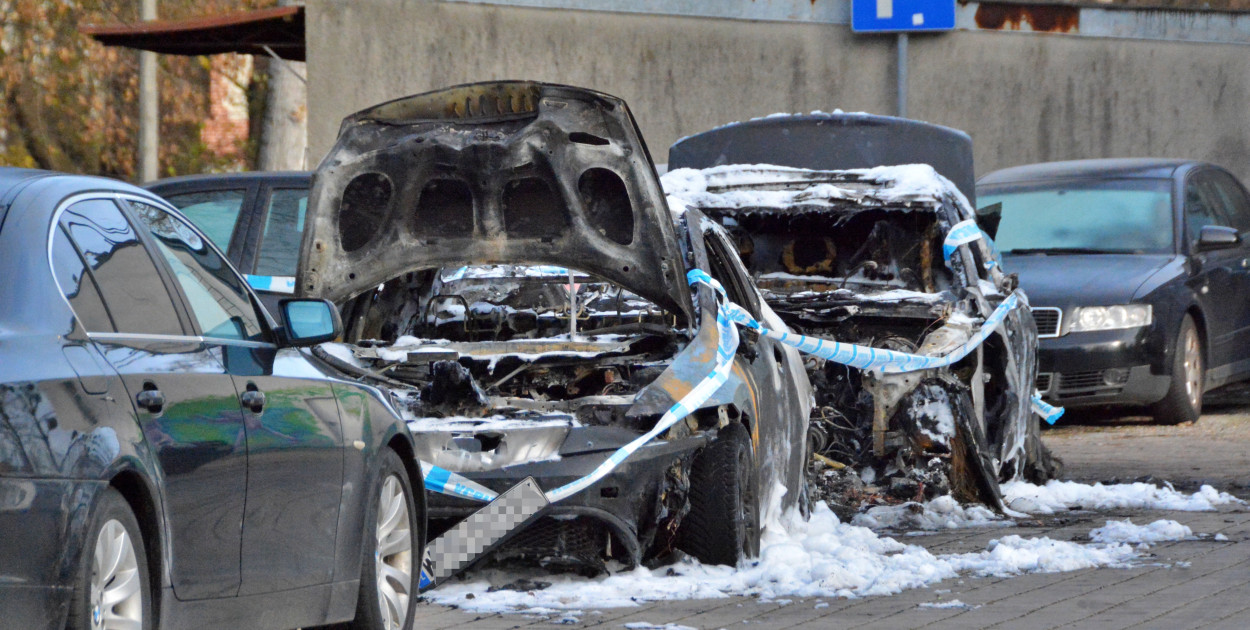 Pożar na ul. Chrobrego w Toruniu