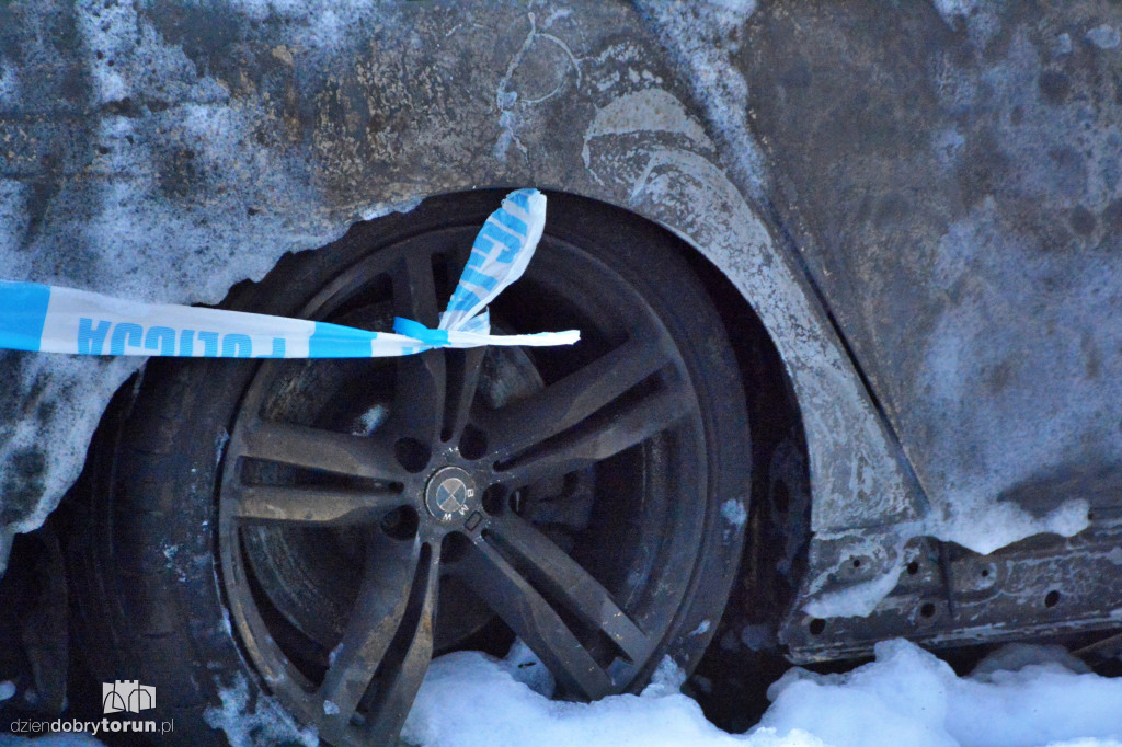 Pożar na ul. Chrobrego w Toruniu