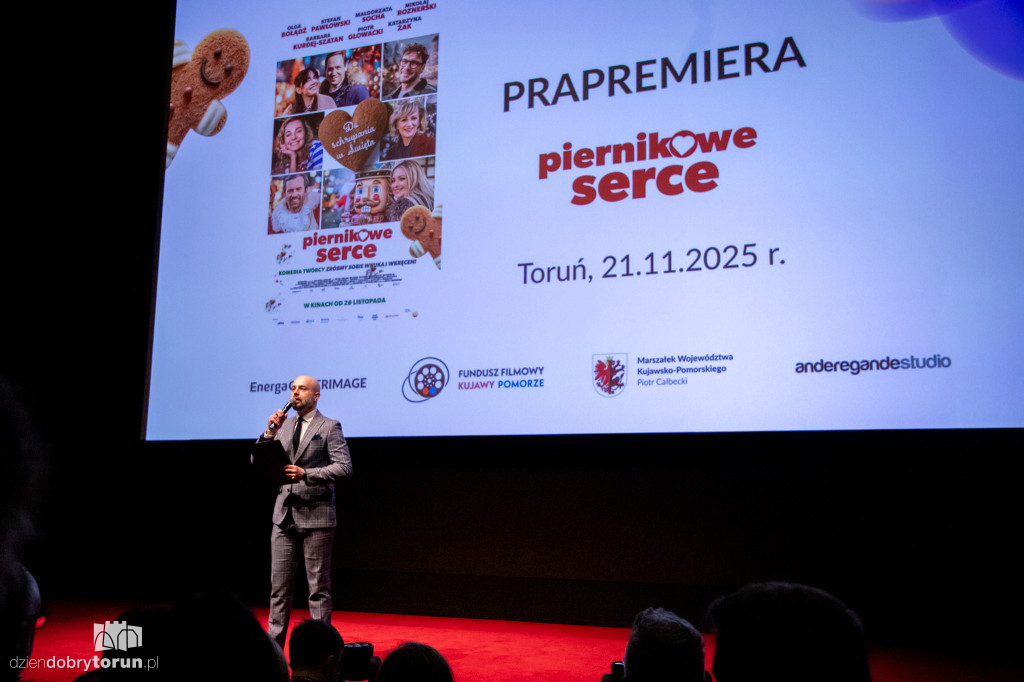 Pokaz filmu ,,Piernikowe Serce\'\' w CKK Jordanki