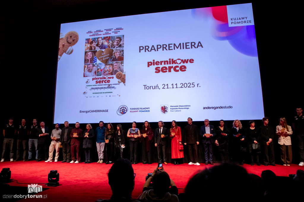 Pokaz filmu ,,Piernikowe Serce\'\' w CKK Jordanki