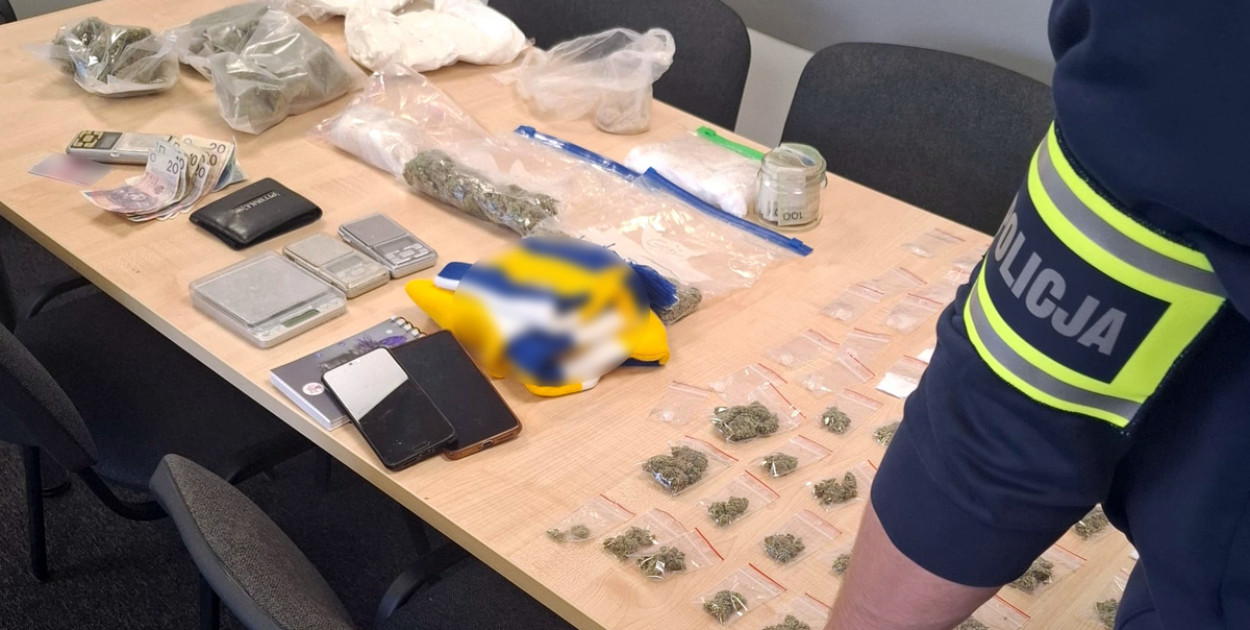 Mężczyzna wpadł z ogromną ilością narkotyków