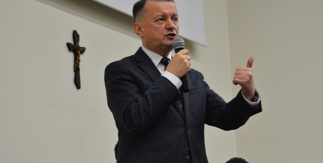 Mariusz Błaszczak w Toruniu