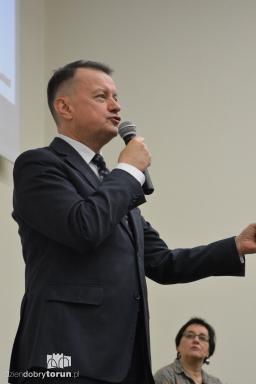Mariusz Błaszczak w Toruniu