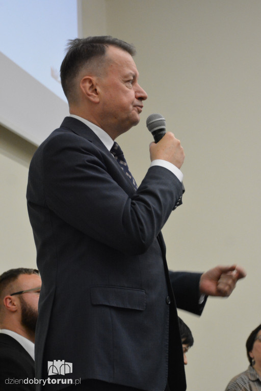 Mariusz Błaszczak w Toruniu