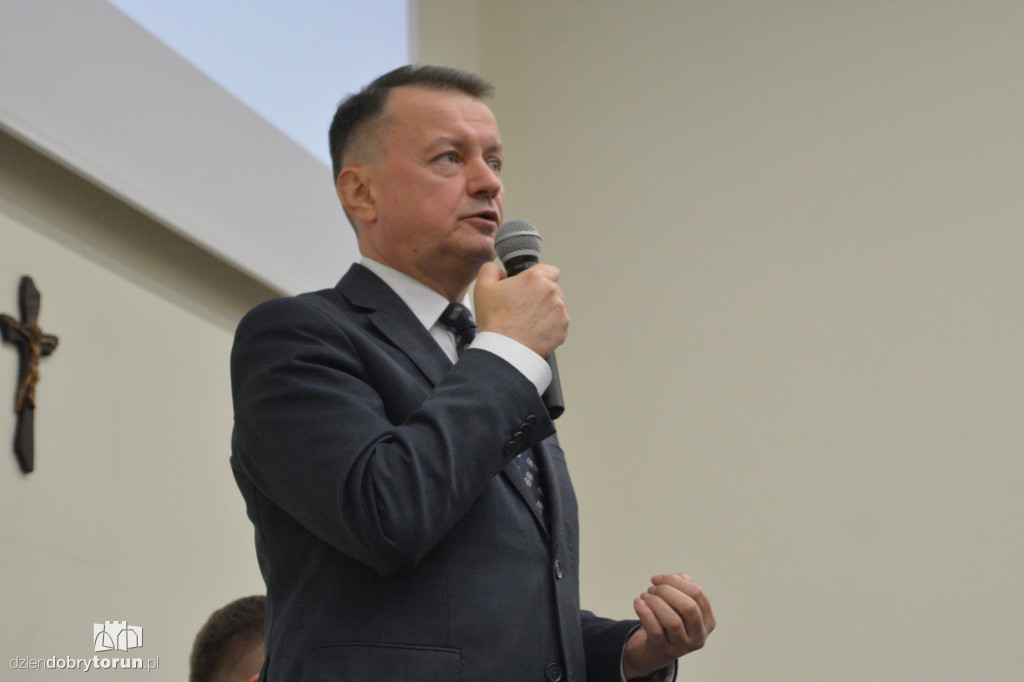Mariusz Błaszczak w Toruniu