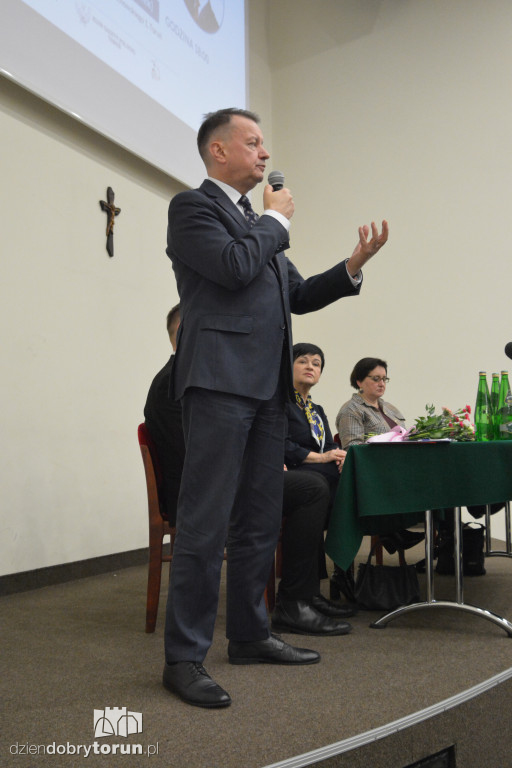 Mariusz Błaszczak w Toruniu