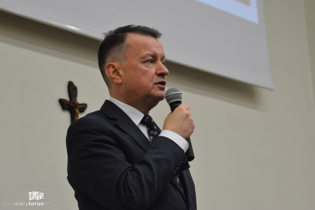 Mariusz Błaszczak w Toruniu