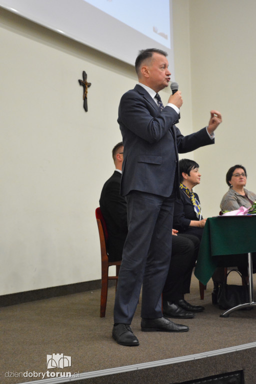 Mariusz Błaszczak w Toruniu