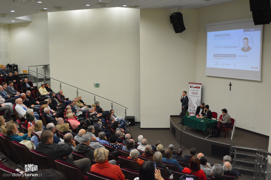 Mariusz Błaszczak w Toruniu