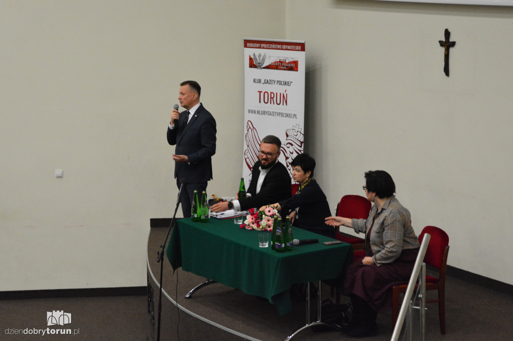 Mariusz Błaszczak w Toruniu