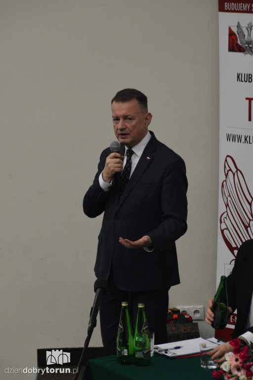 Mariusz Błaszczak w Toruniu