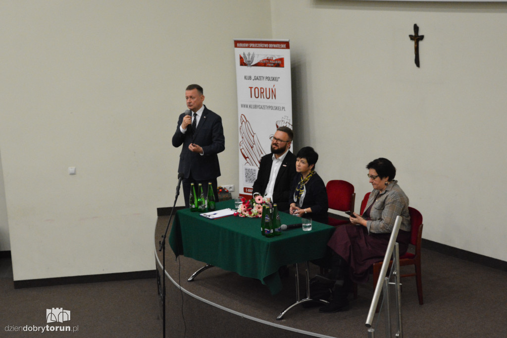 Mariusz Błaszczak w Toruniu