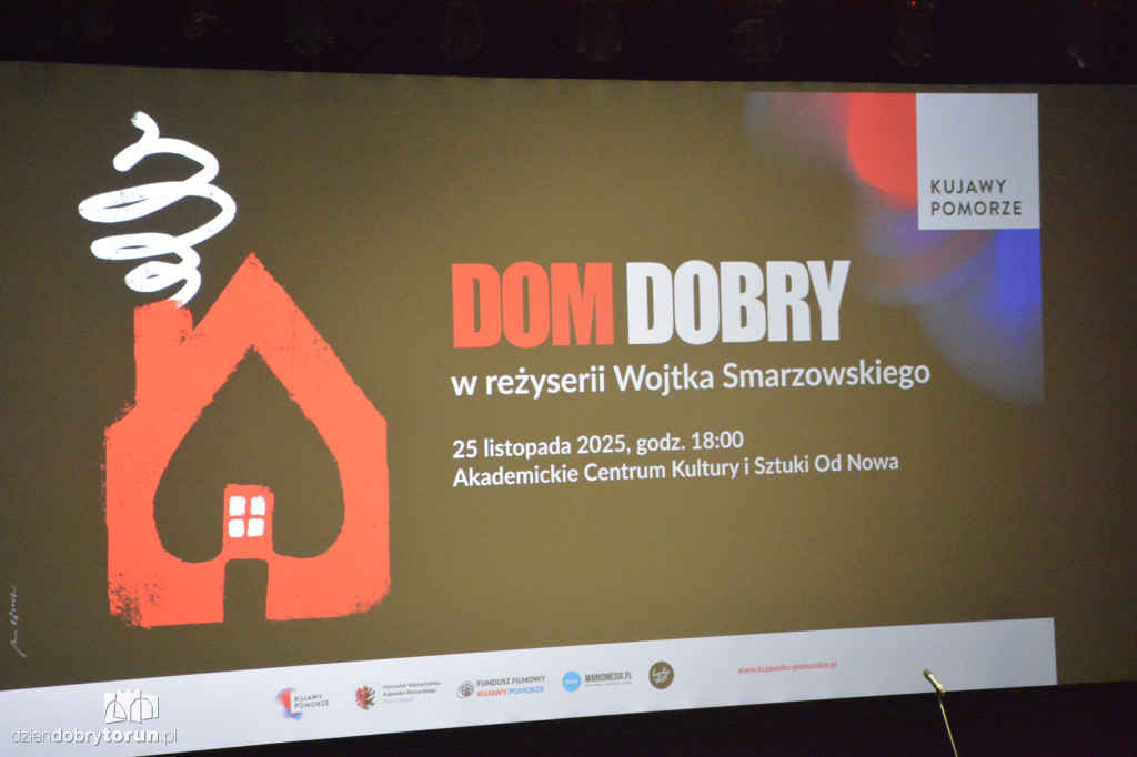 Gwiazdy filmu Dom dobry w Toruniu