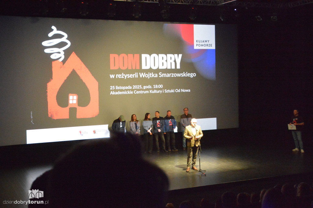 Gwiazdy filmu Dom dobry w Toruniu