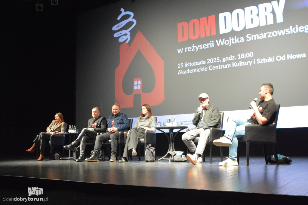 Gwiazdy filmu Dom dobry w Toruniu
