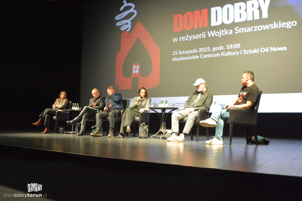 Gwiazdy filmu Dom dobry w Toruniu