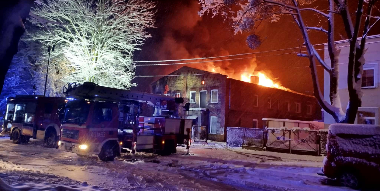 Pożar w Aleksandrowie Kujawskim