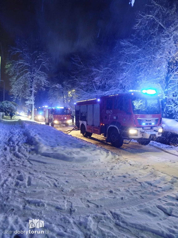 Pożar w Aleksandrowie Kujawskim