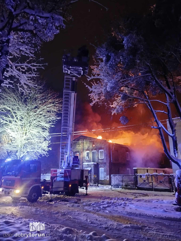 Pożar w Aleksandrowie Kujawskim