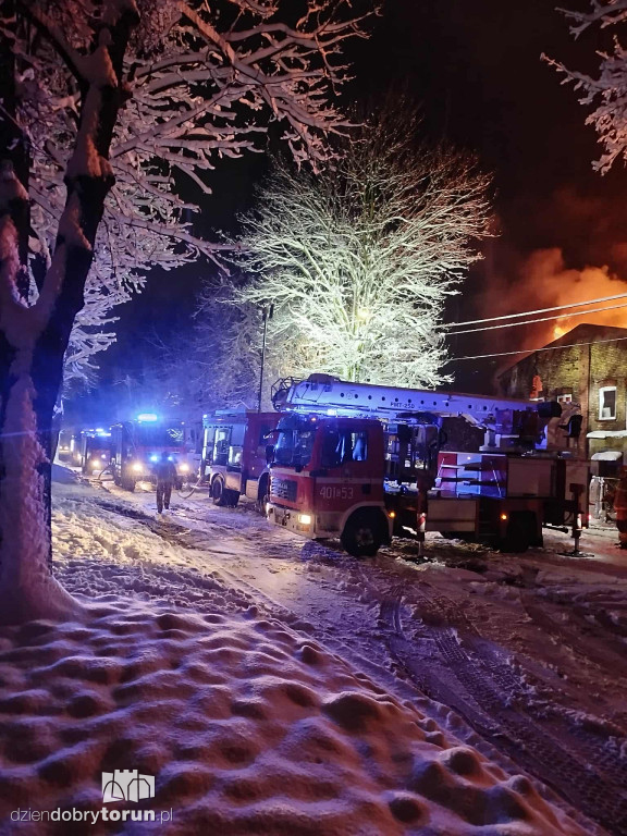 Pożar w Aleksandrowie Kujawskim