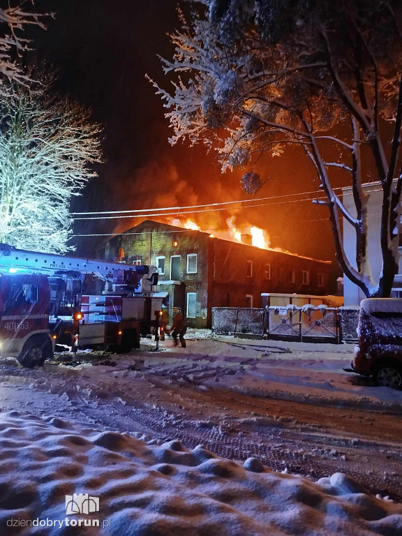 Pożar w Aleksandrowie Kujawskim