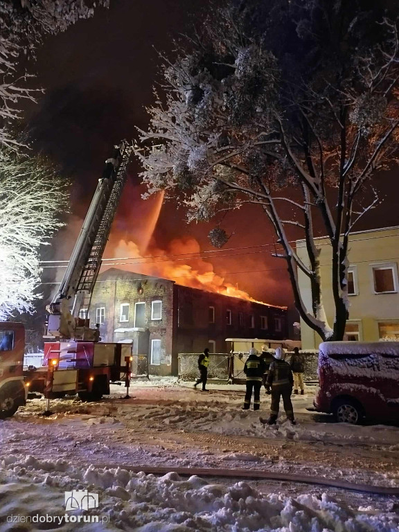 Pożar w Aleksandrowie Kujawskim