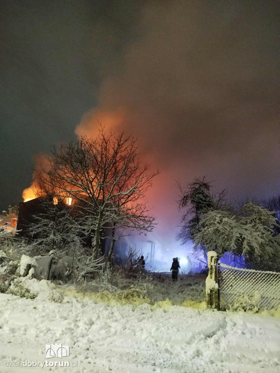 Pożar w Aleksandrowie Kujawskim