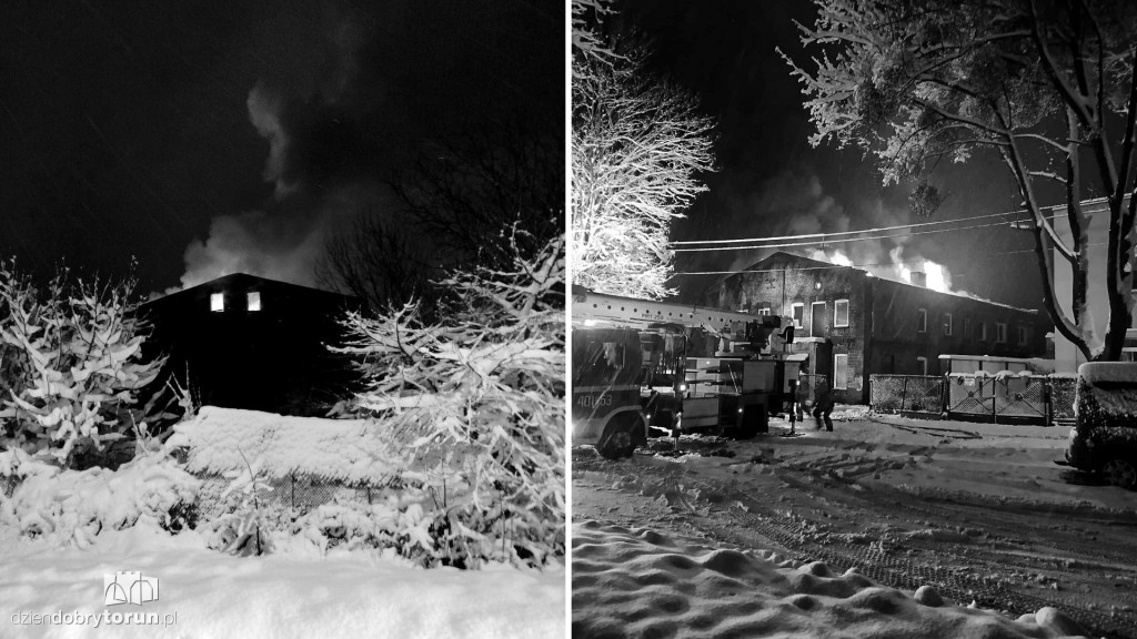 Pożar w Aleksandrowie Kujawskim