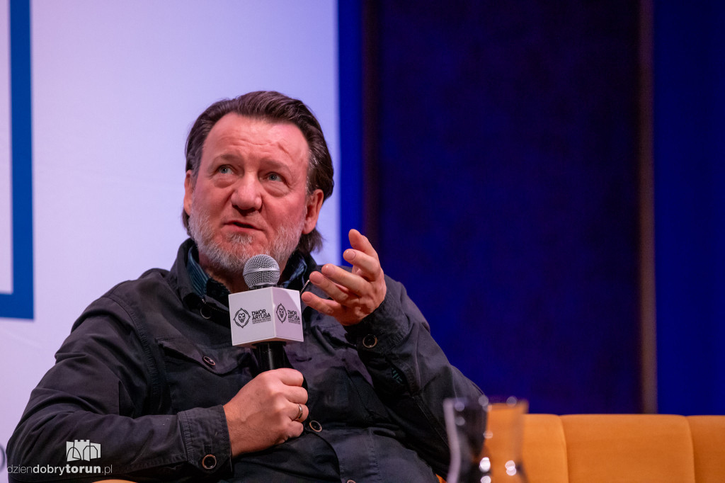 Robert Więckiewicz na Festiwalu Książki