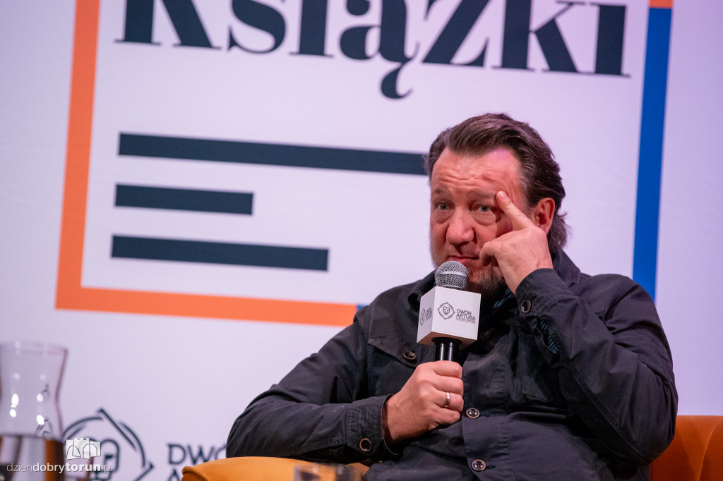 Robert Więckiewicz na Festiwalu Książki