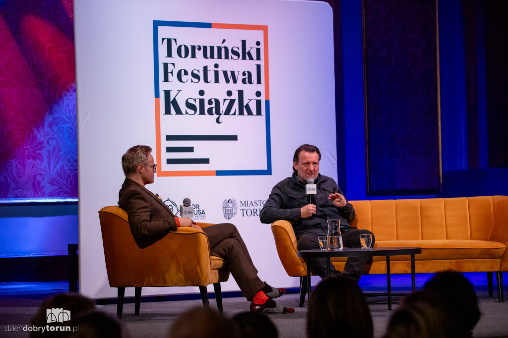 Robert Więckiewicz na Festiwalu Książki