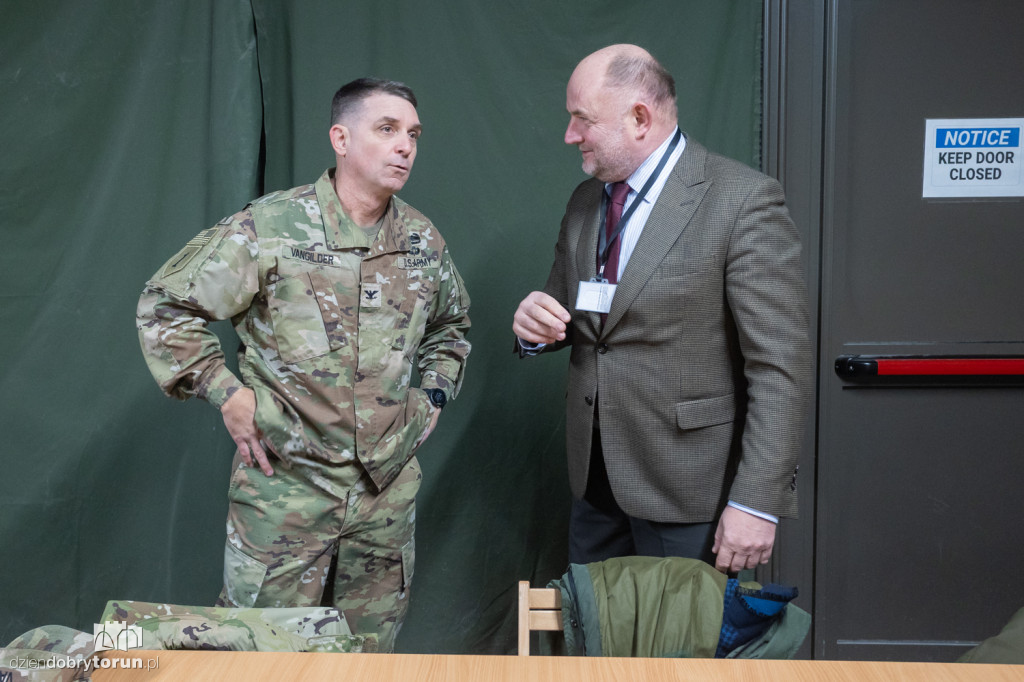 Marszałek województwa odwiedził zołnierzy USA