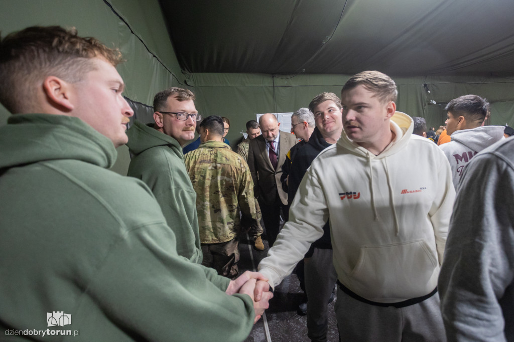 Marszałek województwa odwiedził zołnierzy USA