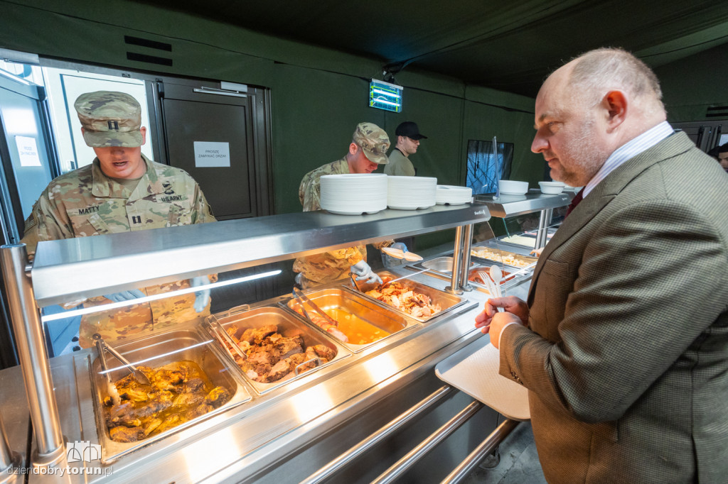 Marszałek województwa odwiedził zołnierzy USA