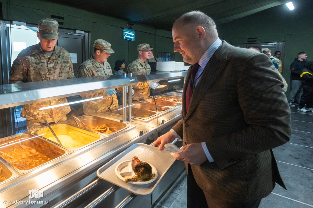 Marszałek województwa odwiedził zołnierzy USA