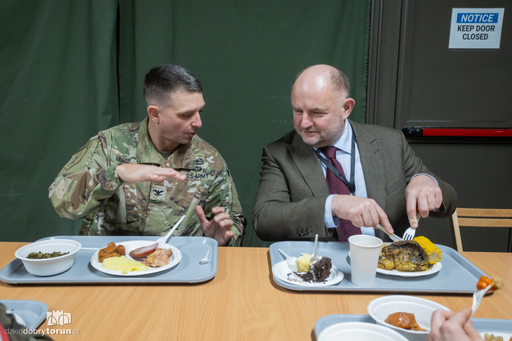 Marszałek województwa odwiedził zołnierzy USA