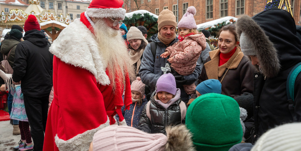 Spotkanie z Mikołajem na Jarmarku