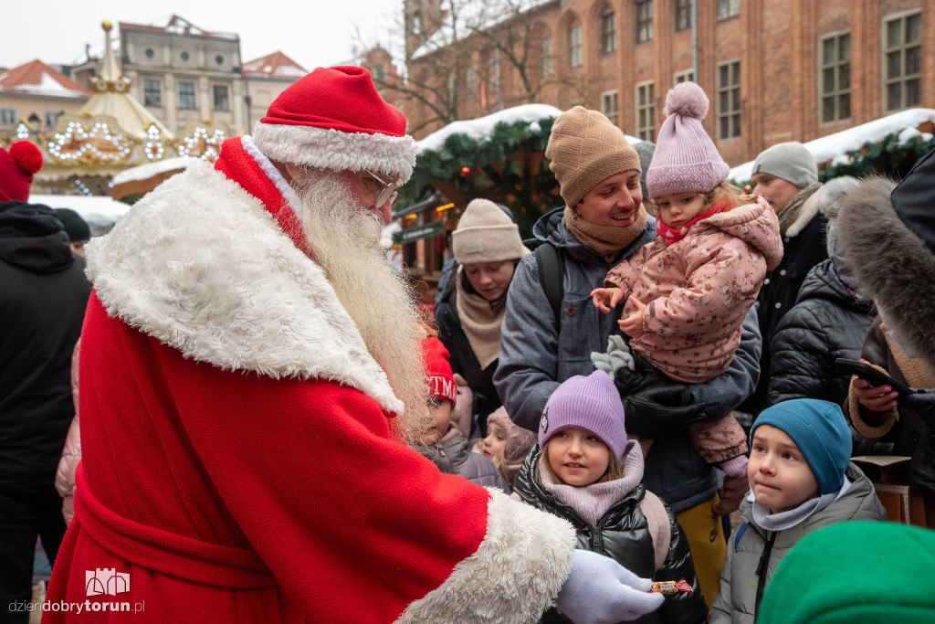 Spotkanie z Mikołajem na Jarmarku