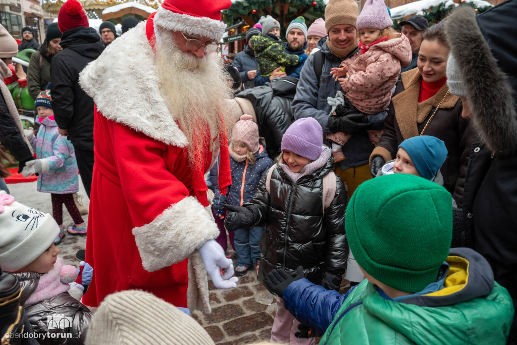 Spotkanie z Mikołajem na Jarmarku