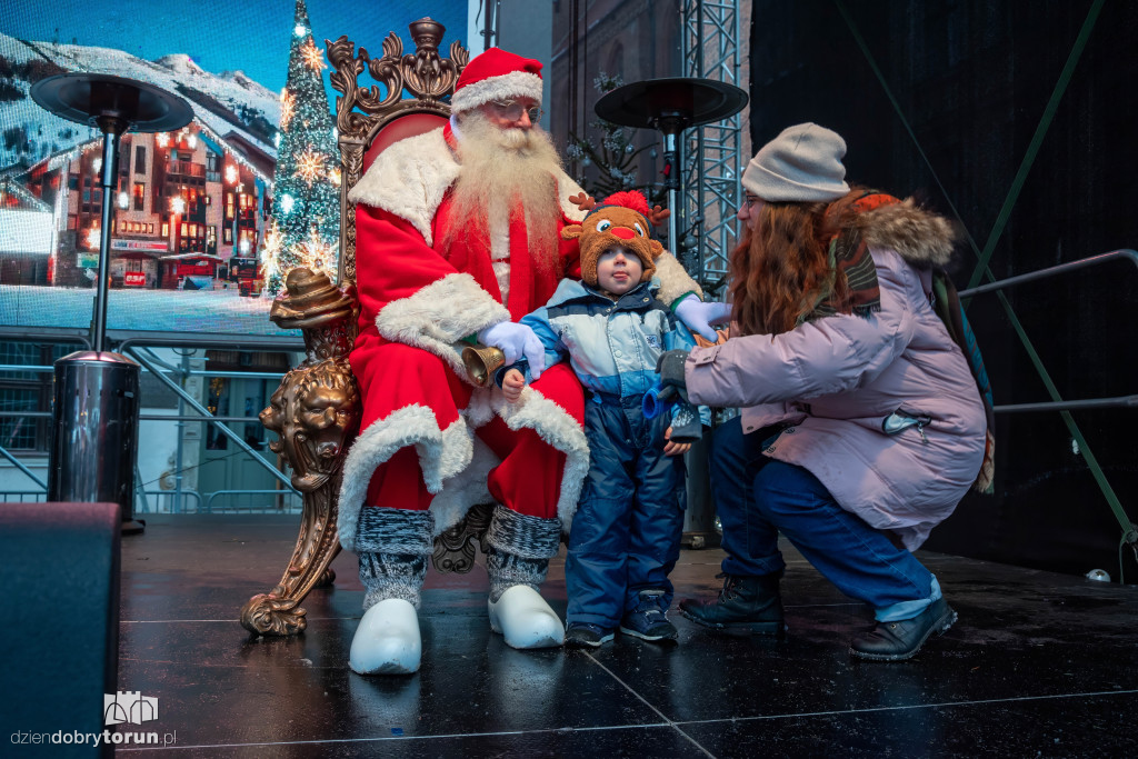 Spotkanie z Mikołajem na Jarmarku