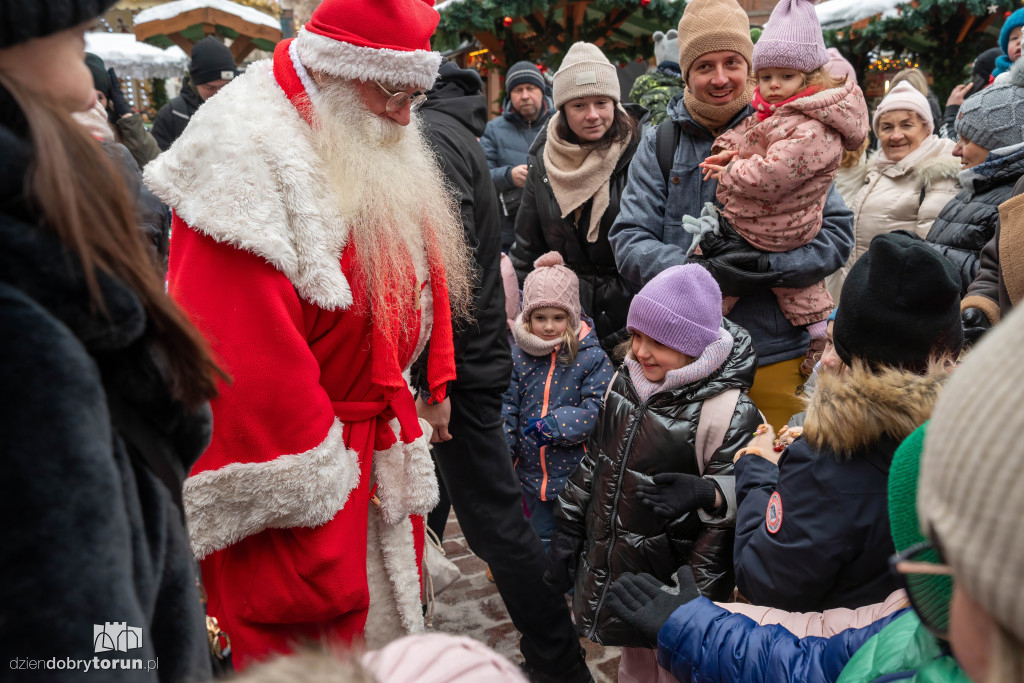Spotkanie z Mikołajem na Jarmarku