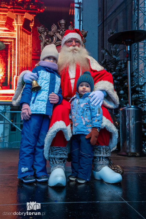 Spotkanie z Mikołajem na Jarmarku