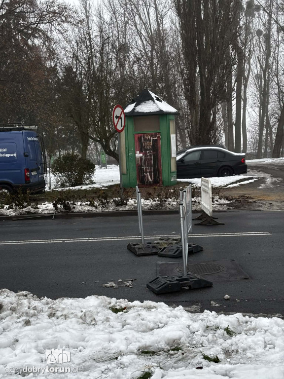 Naprawa wodociągu na Poznańskiej